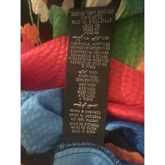 Bebe Dress S Small SILK Kimono Dolman Sleeve Resort Cruise Party SUMMER - Picture 8 of 14